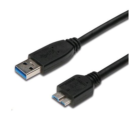 PREMIUMCORD Kabel USB 3.0 A - Micro B 0,5m, propojovací (M/M)