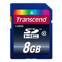 TRANSCEND SDHC karta 8GB Premium, Class 10