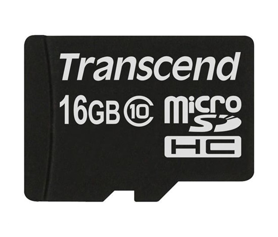 TRANSCEND MicroSDHC karta 32GB Class 10, bez adaptéru