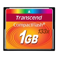 TRANSCEND Compact Flash 1GB (133x)