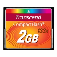 TRANSCEND Compact Flash 2GB (133x)