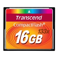 TRANSCEND Compact Flash 16GB (133x)