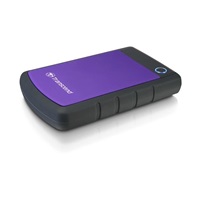 TRANSCEND externí HDD USB 3.1 StoreJet 25H3P, 1TB, Purple (nárazuvzdorný)