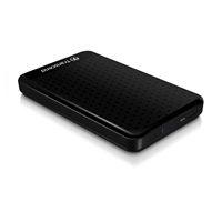 TRANSCEND externí HDD USB 3.1 StoreJet 25A3, 1TB, Black (nárazuvzdorný, 256-bit AES)