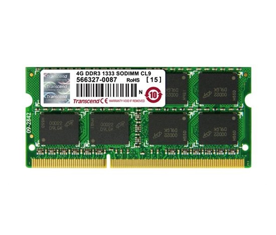 TRANSCEND SODIMM DDR3 4GB 1333MHz 256Mx8 CL9