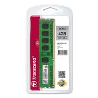 DIMM DDR3 4GB 1333MHz TRANSCEND JetRam™, 512Mx8 CL9, retail