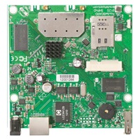 MikroTik RouterBOARD BaseBox 5, 600MHz CPU, 64MB RAM, 1x LAN, integr. 5GHz Wi-Fi, vč. L4 licence