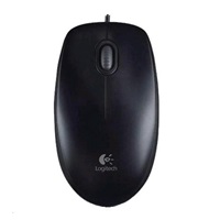 Logitech Mouse B100, black