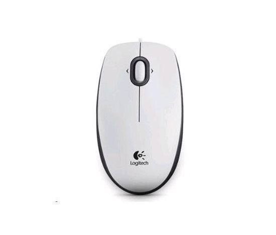 Logitech Mouse B100, white