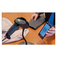 Motorola čtečka LI2208, čtečka čarového kódu, KIT, black, USB kabel + stojan