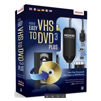 Roxio Easy VHS to DVD 3 Plus BOX - jazyk EN/FR/DE/ES/IT/NL