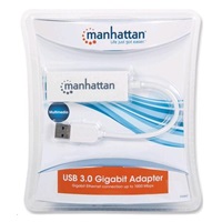 MANHATTAN USB 3.0 Gigabit ethernet adaptér (LAN, RJ45)