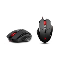 A4tech BLOODY V7 herní myš, až 3200DPI, V-Track technologie, 160KB paměť, USB, CORE 2, kovové podložky