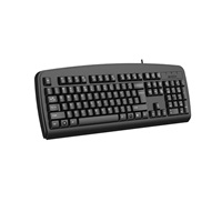 A4tech tenká klávesnice KB-720, CZ/US, USB, černá