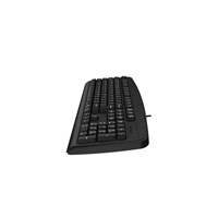 A4tech tenká klávesnice KB-720, CZ/US, USB, černá
