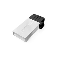 TRANSCEND Flash Disk 8GB JetFlash®380S, USB 2.0/micro USB (R:20/W:5 MB/s) stříbrná