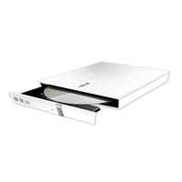 ASUS DVD Writer SDRW-08D2S-U LITE/WHITE, External Slim DVD-RW, white, USB