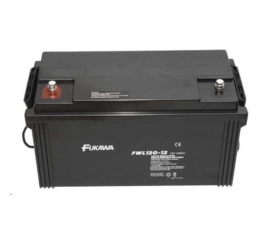 Baterie - FUKAWA FWL 120-12 (12V/120Ah - M8), životnost 10let