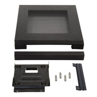 CHIEFTEC skříň Compact Series/mini ITX, IX-03B-OP, Black, Alu, bez zdroje