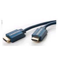 CLICTRONIC Kabel HQ HDMI 1,5m High Speed + Ethernet (v1.4) 3D, zlacené konektory, dvojité stínění, záruka 10 let
