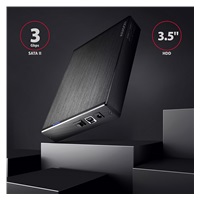 AXAGON EE35-XA3, USB 3.2 Gen 1 - SATA, 3.5" externí ALINE box