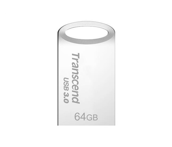 TRANSCEND Flash Disk 64GB JetFlash®710S, USB 3.0 (R:90/W:24 MB/s) stříbná
