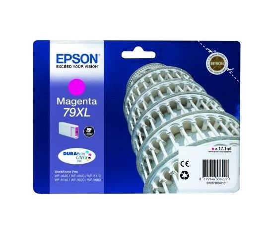 EPSON Ink bar WF-5xxx Series Ink Cartridge "Pisa" 79 XL Magenta (17,1 ml)