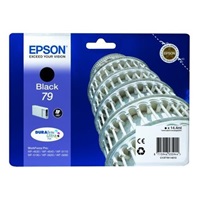 EPSON Ink čer WF-5xxx Series Ink Cartridge "Pisa" 79 Black (14,4 ml) (900 str.)
