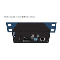 Planet ISW-511T, 4x 10/100Base-TX+ 1x 100FX 2km, MM, DIN, IP30, -40~75°C