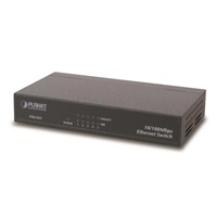 Planet FSD-503 Switch, 5x 10/100Base-TX, 10", kov, fanless