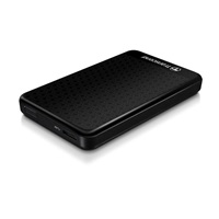 TRANSCEND externí HDD USB 3.1 StoreJet 25A3, 2TB, Black (nárazuvzdorný, 256-bit AES)