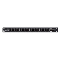 UBNT EdgeSwitch ES-48-500W [70Gbps, 500W, aktivní (802.3af/at) i pasivní (24V) PoE, 2xSFP, 2xSFP+, L2/L3]