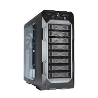 IN WIN skříň Grone White/Black, Midi Tower, bez zdroje