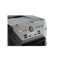 IN WIN skříň Grone White/Black, Midi Tower, bez zdroje