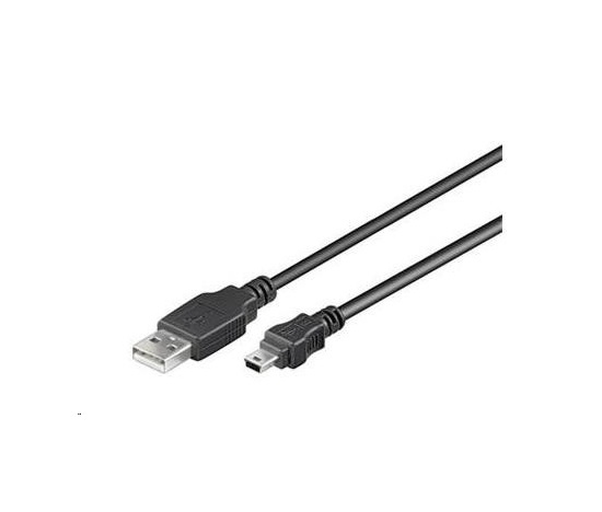PREMIUMCORD Kabel USB 2.0 A-Mini B (5pin) propojovací 5m
