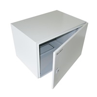 XtendLan 19" venkovní vodotěsný rozvaděč 8U 600x450, krytí IP55, nosnost 65kg, šedý