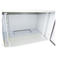 XtendLan 19" venkovní vodotěsný rozvaděč 8U 600x450, krytí IP55, nosnost 65kg, šedý