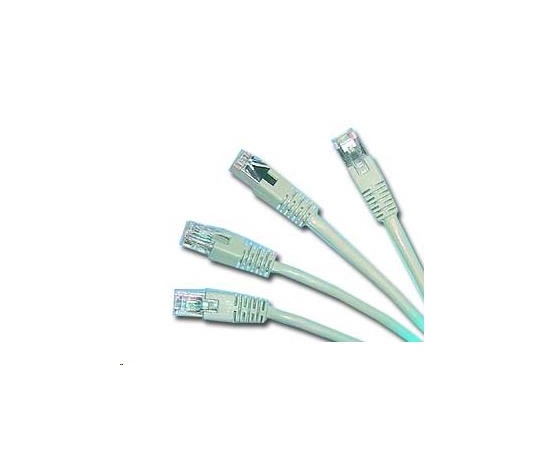 GEMBIRD kabel patchcord Cat5e stíněný FTP 0,5m, šedý