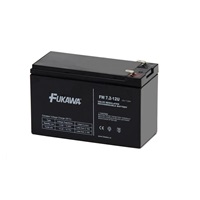 Baterie - FUKAWA FW 7,2-12 F2U (12V/7,2 Ah - Faston 250), konektor - 6.3mm, životnost 5let