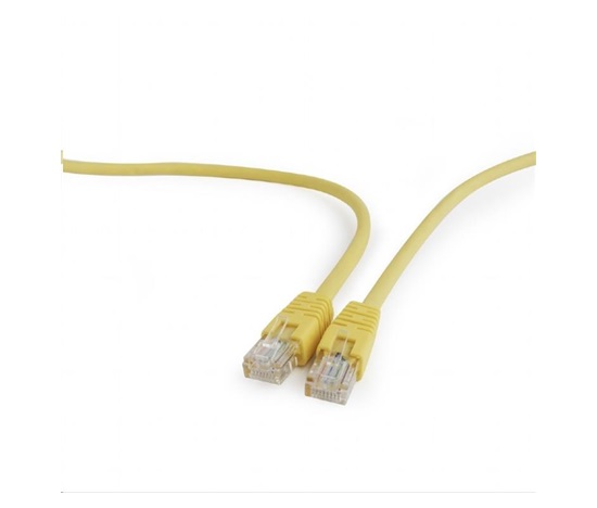 GEMBIRD kabel patchcord Cat5e UTP 0,5m, žlutý