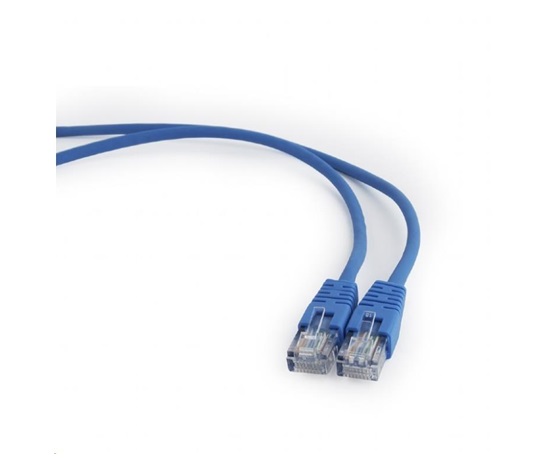 GEMBIRD kabel patchcord Cat5e UTP 5m, modrý