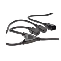 PREMIUMCORD Kabel napájecí 230V prodlužovací Y - 1xM/2xF