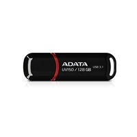 ADATA Flash Disk 128GB UV150, USB 3.1 Dash Drive (R:90/W:20 MB/s) černá