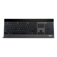 RAPOO Klávesnice E9270p USB, multimediální, bezdrátová, černá, CZ