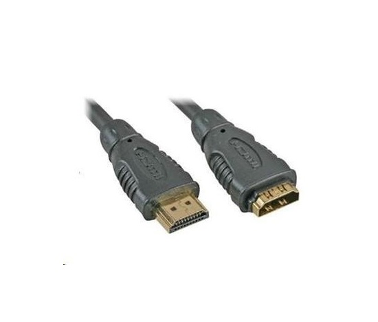 PREMIUMCORD Kabel prodlužovací HDMI - HDMI 10m, zlacené konektory