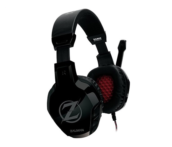 Zalman headset ZM-HPS300 / herní / náhlavní / drátový / 50mm měniče / 2x 3,5mm jack