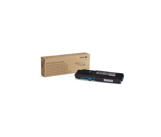 Xerox toner pro WorkCentre 6655 high capacity Cyan cartridge (7500str, cyan)