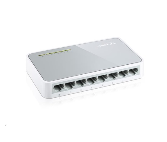 TP-Link switch TL-SF1008D (8x100Mb/s, fanless)