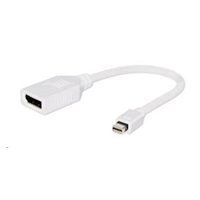 GEMBIRD Redukce miniDisplayport - Displayport 10cm (M/F) bílá