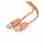 GEMBIRD kabel patchcord Cat5e UTP 0,5m, oranžový